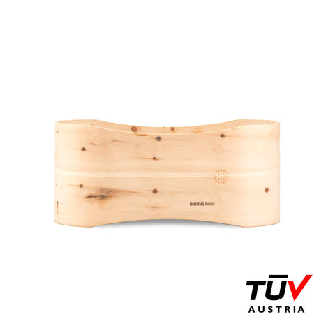 Babybett aus Zirbenholz Natur - Preloved 1