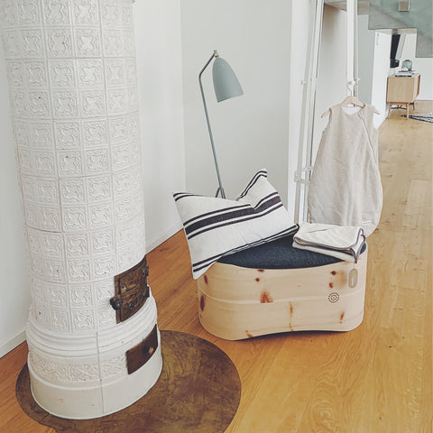 Babybett aus Zirbenholz Natur - Preloved 8